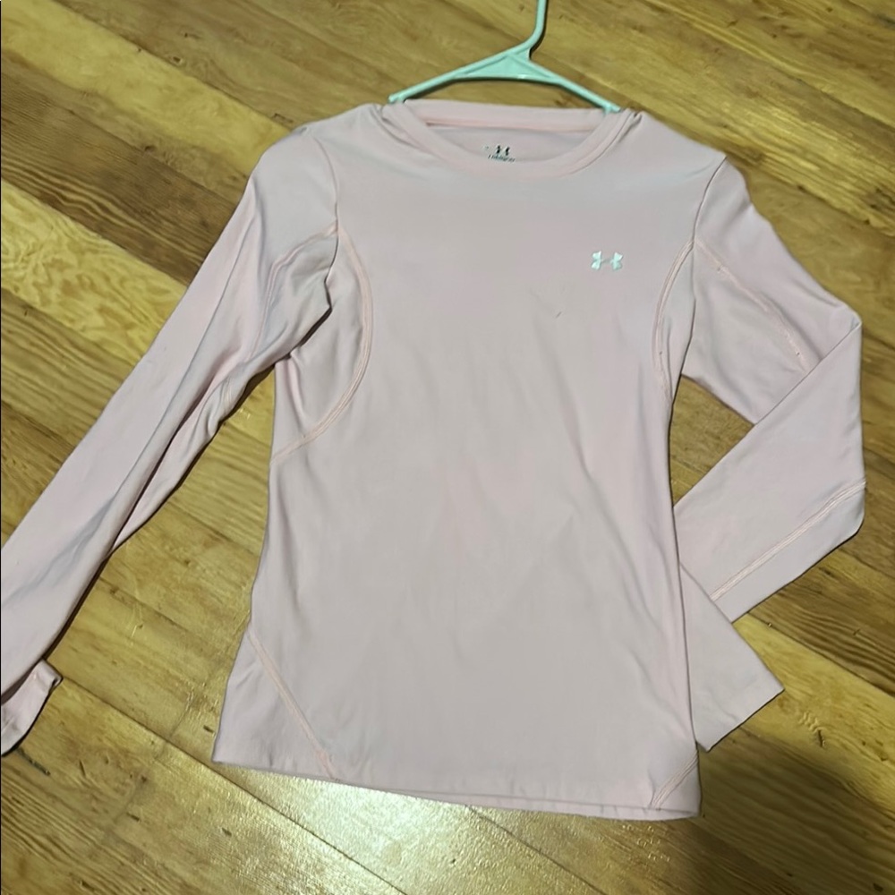 Under Armour Pink Long Sleeve Shirt